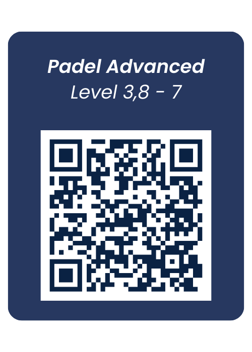 QR Code Whats App Gruppe Padel Advanced
