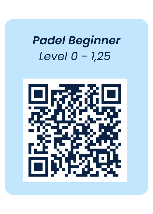 QR Code Whats App Gruppe Padel Beginner