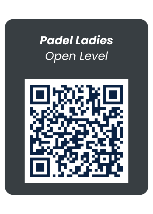 QR Code Whats App Gruppe Padel Ladies