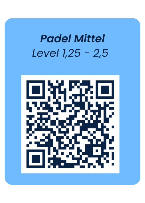 QR Code Whats App Gruppe Padel Mittel
